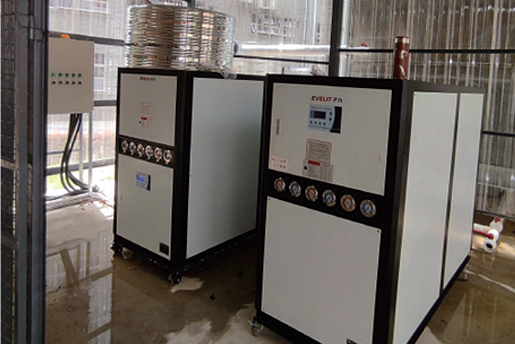 注塑行業水冷式冷水機使用案例